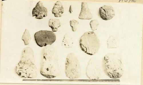 18 flint implements