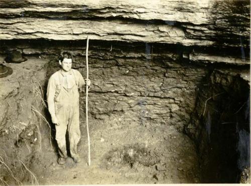 Small rock shelter near War Eagle