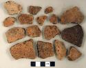 Coarse earthenware body sherds, undecorated