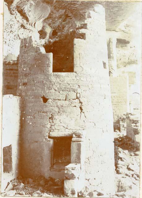 One of the round towers at Cliff Palace