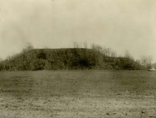 Great Mound. Looking east.