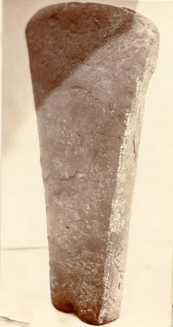 copper axe in Museum of Davenport, Academy of Sciences