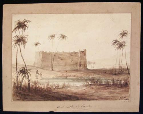 "Arab Castle at Tegerhy"