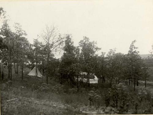 Camp on Whites Place, near Kimmswick, Mo