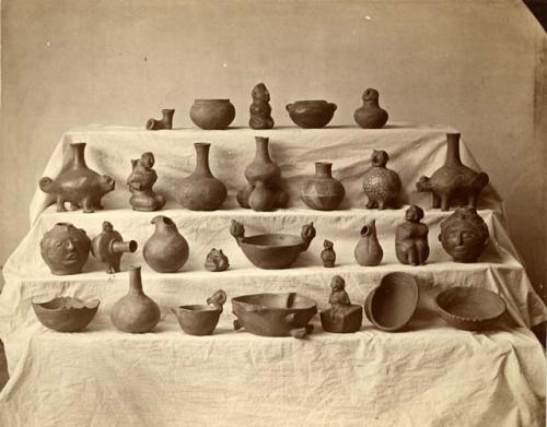 Collection of ceramic vessels