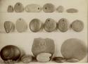 Round stone pendants