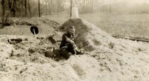 Site of wampum factory at Pascack Creek