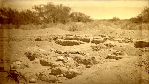 Ruin II-Pottery vessels and stone implements