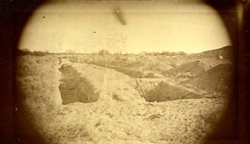 Photographs of excavation at Los Muertos, Arizona.