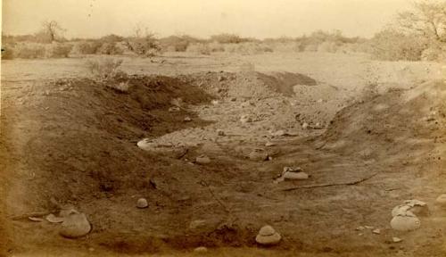 Ruin XXV-Looking North. Pyral cemetery