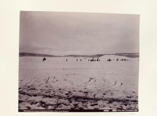 Sha-la-ko dance of Zuni Indians