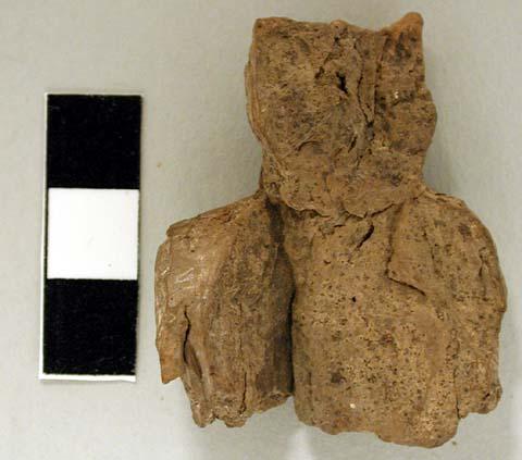 Terra cotta figurine, fragmentary