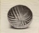 San Francisco Plain bowl with symmetrical design on interior