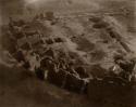 Pueblo Bonito, with unexcavated sections