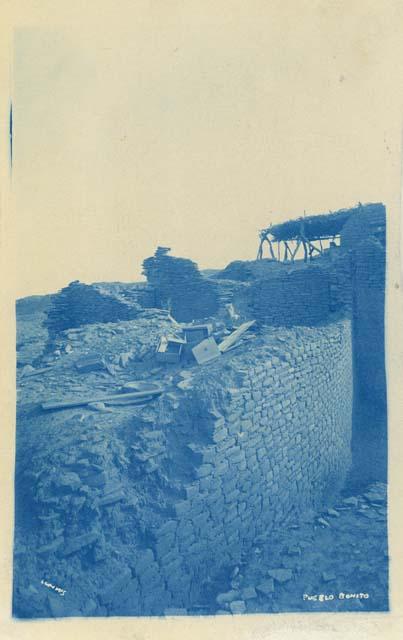 Wall at Pueblo Bonito