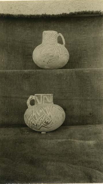 Black and white ware pitchers from Heister collection