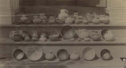 Collection of ceramic bowls and vessels