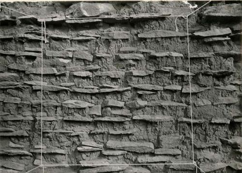 Detail of masonry at Pueblo Bonito