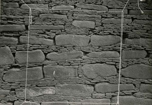 Detail of masonry at Pueblo Bonito