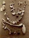 Wampum ornaments (necklaces, earrings)