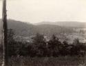 View of Fort Hill looking northwest.