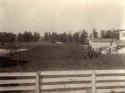 Mound in yard, Andersen.