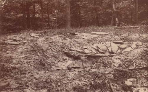 Graves on high ridge at Loveland.