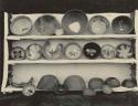 Mimbres pottery collected by R.C. Eisele . Photograph purchased by C.B. Cosgrove