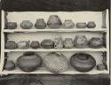 Mimbres cave artifacts collected by R. C. Eisele of Silver City, Grant Co., NM
