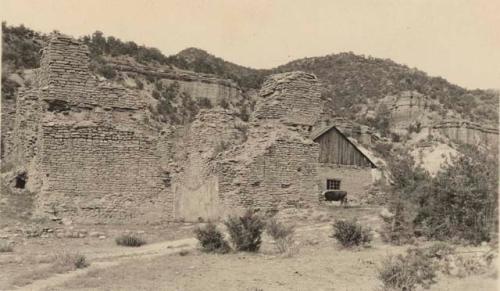 Ruins of Spanish mission church