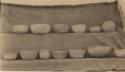 Coiled ware from Heister Coll. 13 pots and bowls