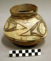 Early modern Hopi polychrome pottery jar