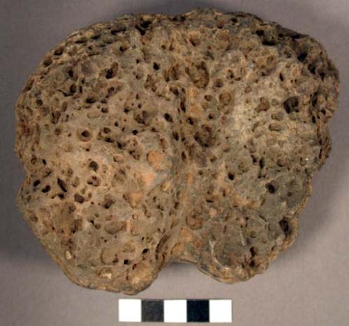 Stone tool, porous