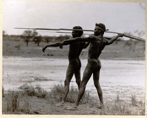 Aboriginal spear throwers