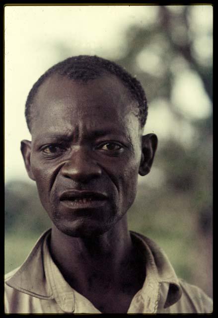 Louis, expedition member, portrait