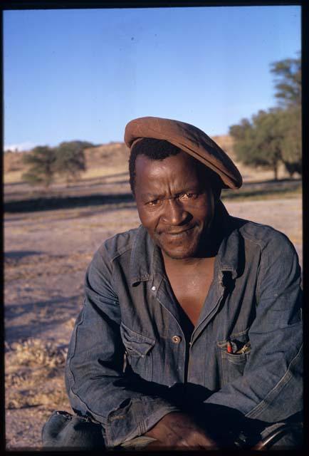 Samuel, an expedition member, portrait