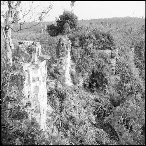 Roof crest of Kilometro 71 in Quintana Roo