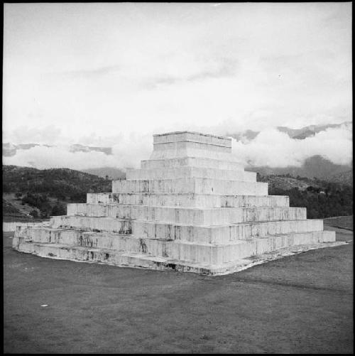 Temple at Zaculeu