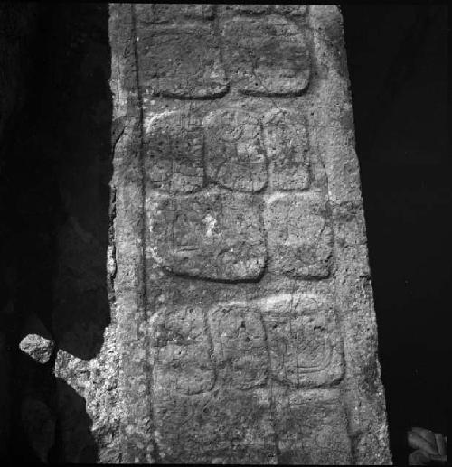 Front of Monjas Lintel VII at Chichen Itza