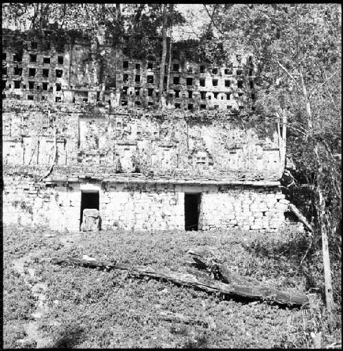 Front of Structure 33 at Yaxchilan