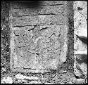 Lower step of Hieroglyphic Stairway 3 of Structure 44 at Yaxchilan