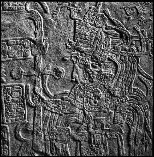 Lintel 2 (plaster) from Yaxchilan