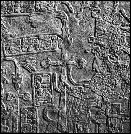 Lintel 2 (plaster) from Yaxchilan