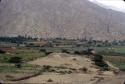 View looking down on a small huaca, Kutuay, Moche Valley