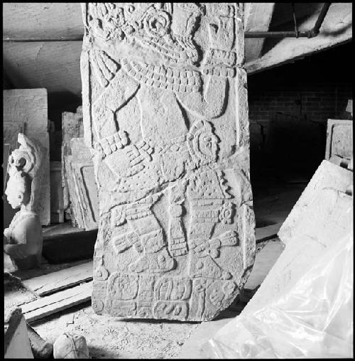 Cast of Stela from Xcorralche