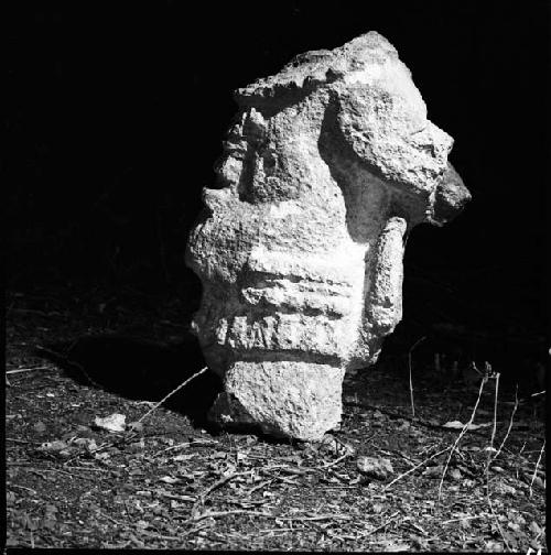 Sculpted Stone 1 from Ek Balam