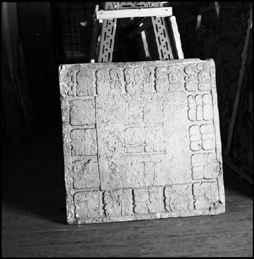 Cast of Monjas Lintel 2 at Chichen Itza