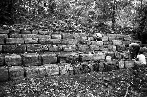 Hieroglyphic Stairway 1 of Structure 5 at Yaxchilan