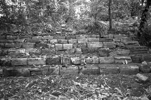 Hieroglyphic Stairway 1 of Structure 5 at Yaxchilan