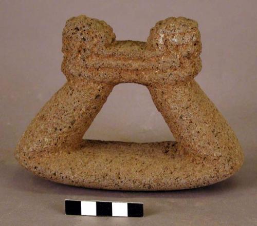 Stone stirrup pestle